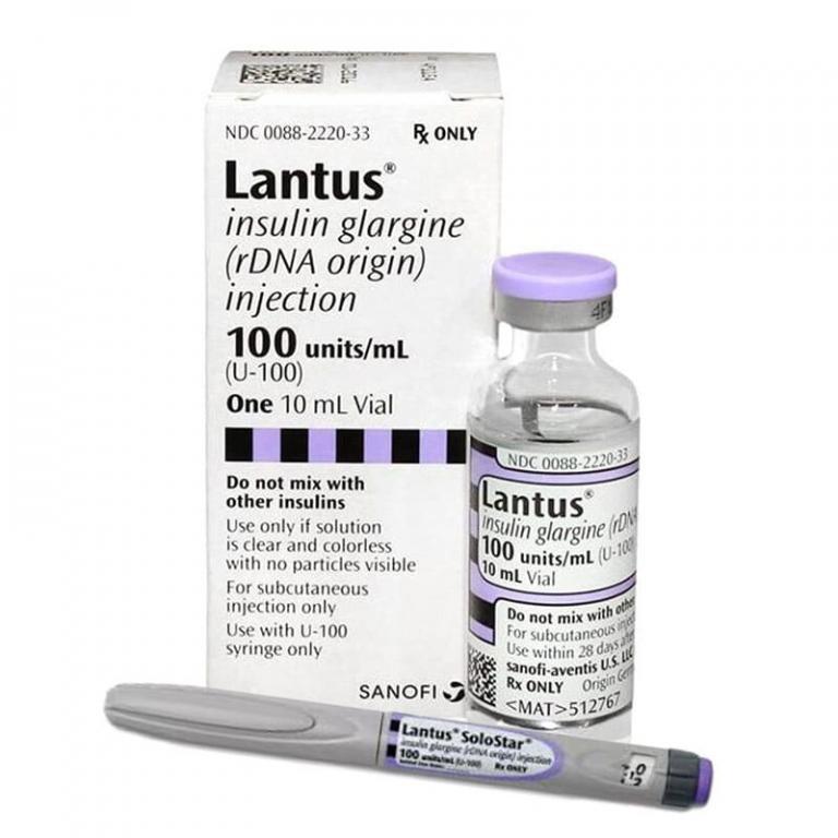 Lantus LongActing Insulin for Diabetes Antidiabetics