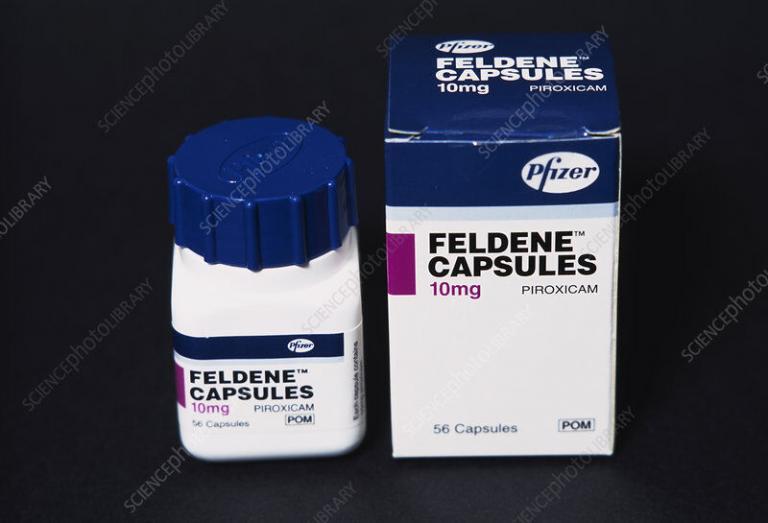 Feldene Piroxicam 10mg 20mg Antirheumatic PocketDrugGuide   Piroxicam 768x523 